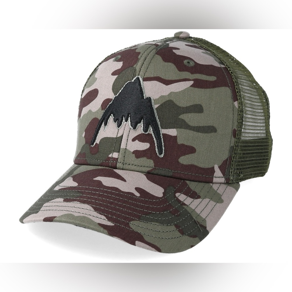 Burton Hardwood Camo Trucker Hat